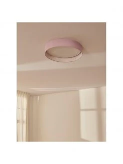 Westwing Collection LED-Deckenleuchte Helen in Altrosa, Ø 35 x H 7 cm -Leuchten Verkaufsladen LED Deckenleuchte Helen in Altrosa 2