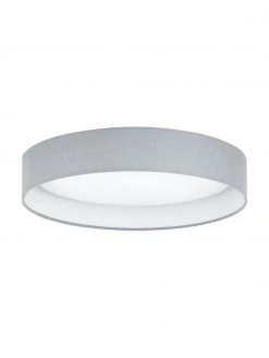 Westwing Collection LED-Deckenleuchte Helen in Grau, Ø 35 x H 7 cm