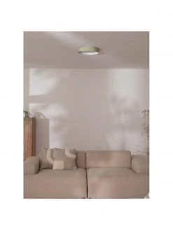 Westwing Collection LED-Deckenleuchte Helen in Olivgr&uuml;n, Ø 35 x H 7 cm -Leuchten Verkaufsladen LED Deckenleuchte Helen in Olivgrun 3