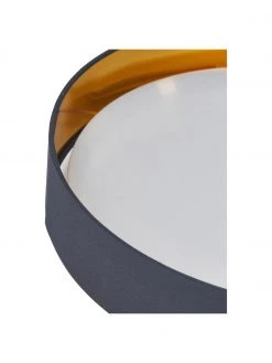 Westwing Collection LED-Deckenleuchte Mallory in Dunkelblau, Ø 41 x H 10 cm -Leuchten Verkaufsladen LED Deckenleuchte Mallory in Dunkelblau 3