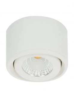 Fabas Luce LED-Deckenspot Anzio in Wei&szlig;, Ø 8 x H 5 cm -Leuchten Verkaufsladen LED Deckenspot Anzio in Weiss 3