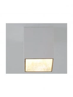 Westwing Collection LED-Deckenspot Marty in Wei&szlig;-Gold mit Antik-Finish, B 10 x H 12 cm -Leuchten Verkaufsladen LED Deckenspot Marty in Weiss Gold mit Antik Finish 9