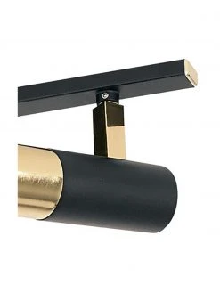 Westwing Collection LED-Deckenstrahler Bobby in Schwarz-Gold, B 66 x H 13 cm 12 Westwing Collection LED-Deckenstrahler Bobby in Schwarz-Gold, B 66 x H 13 cm -Leuchten Verkaufsladen LED Deckenstrahler Bobby in Schwarz Gold 10