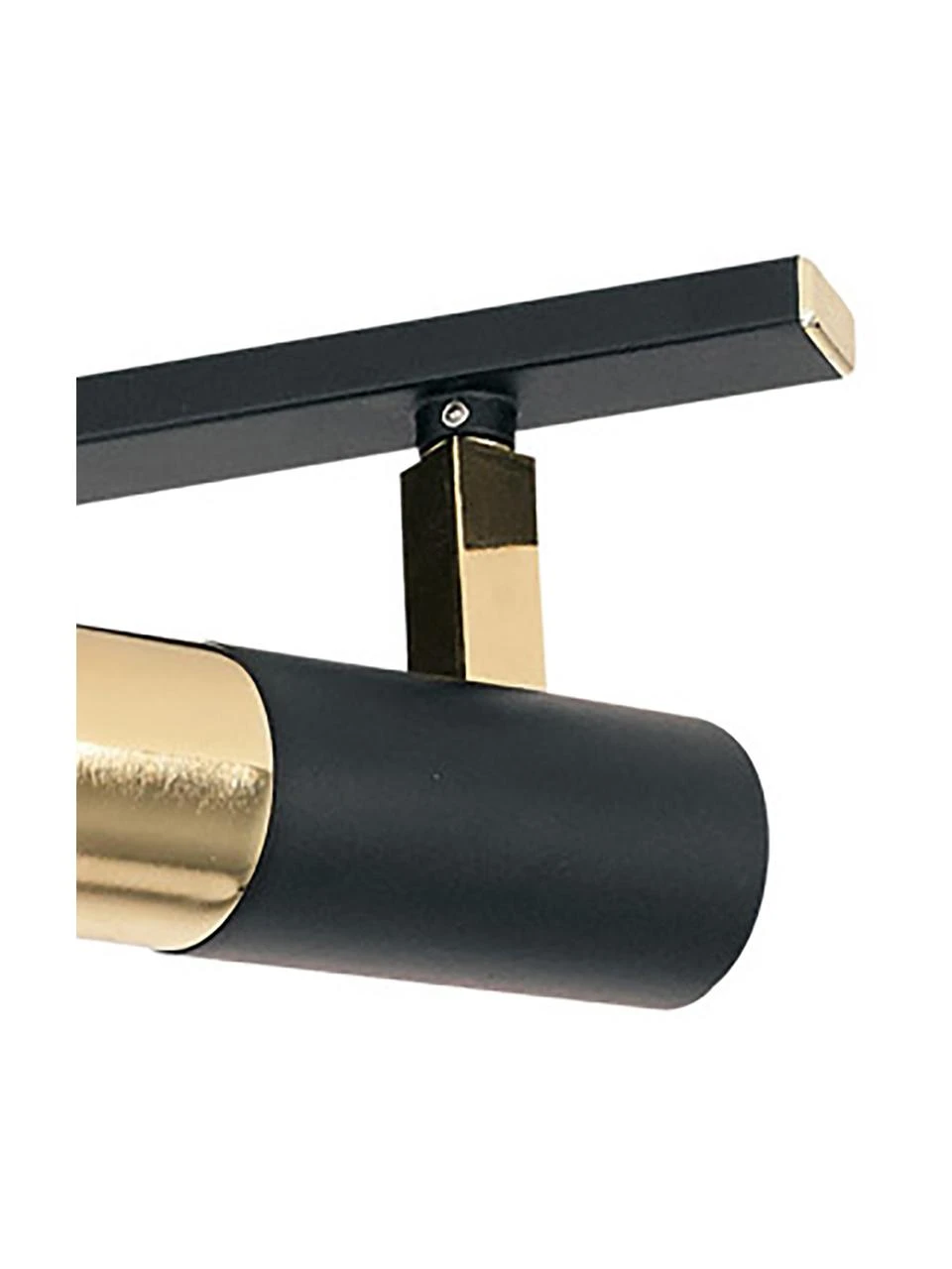 Westwing Collection LED-Deckenstrahler Bobby in Schwarz-Gold, B 66 x H 13 cm 7 Westwing Collection LED-Deckenstrahler Bobby in Schwarz-Gold, B 66 x H 13 cm – Bild 5