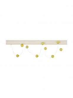LED-Lichterkette Beads, 120 cm, 10 Lampions, L 120 cm