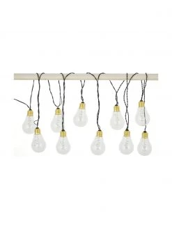 LED-Lichterkette Bulb, 360 cm, 10 Lampions, L 360 cm