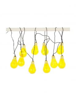 LED-Lichterkette Bulb, 360 cm, 10 Lampions, L 360 cm