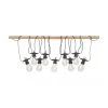 LED-Lichterkette Circus, 405 cm, 10 Lampions, L 405 cm -Leuchten Verkaufsladen LED Lichterkette Circus 405 cm 10 Lampions