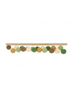 Cotton Ball Lights LED-Lichterkette Colorain, 378 cm, 20 Lampions, L 378 cm