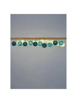 Cotton Ball Lights LED-Lichterkette Colorain, 378 cm, 20 Lampions, L 378 cm -Leuchten Verkaufsladen LED Lichterkette Colorain 378 cm 20 Lampions 43