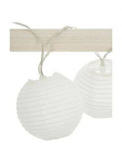 LED-Lichterkette Festival, 300 cm, 10 Lampions, L 300 cm -Leuchten Verkaufsladen LED Lichterkette Festival 300 cm 10 Lampions 4