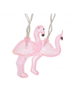 LED-Lichterkette Flamingo, 230 cm, 10 Lampions, L 230 cm 8 LED-Lichterkette Flamingo, 230 cm, 10 Lampions, L 230 cm -Leuchten Verkaufsladen LED Lichterkette Flamingo 230 cm 10 Lampions 2
