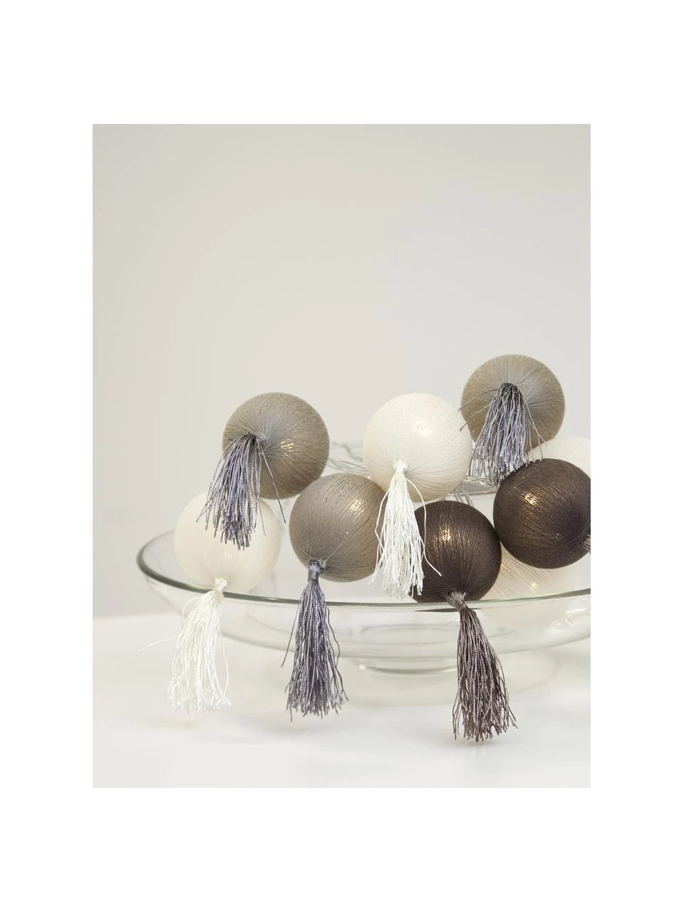 LED-Lichterkette Jolly Tassel, 185 cm, 10 Lampions, L 185 cm 4 LED-Lichterkette Jolly Tassel, 185 cm, 10 Lampions, L 185 cm – Bild 2