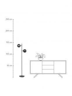 Marksl&ouml;jd Leselampe Edgar in Schwarz, B 40 x H 145 cm -Leuchten Verkaufsladen Leselampe Edgar in Schwarz 3
