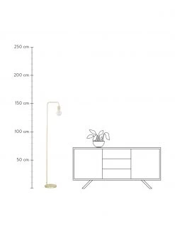 Westwing Collection Leselampe Flow aus Metall, B 33 x H 153 cm -Leuchten Verkaufsladen Leselampe Flow aus Metall 8