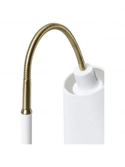 Leselampe Ljusdal mit Gold-Dekor, B 52 x H 140 cm -Leuchten Verkaufsladen Leselampe Ljusdal mit Gold Dekor 3