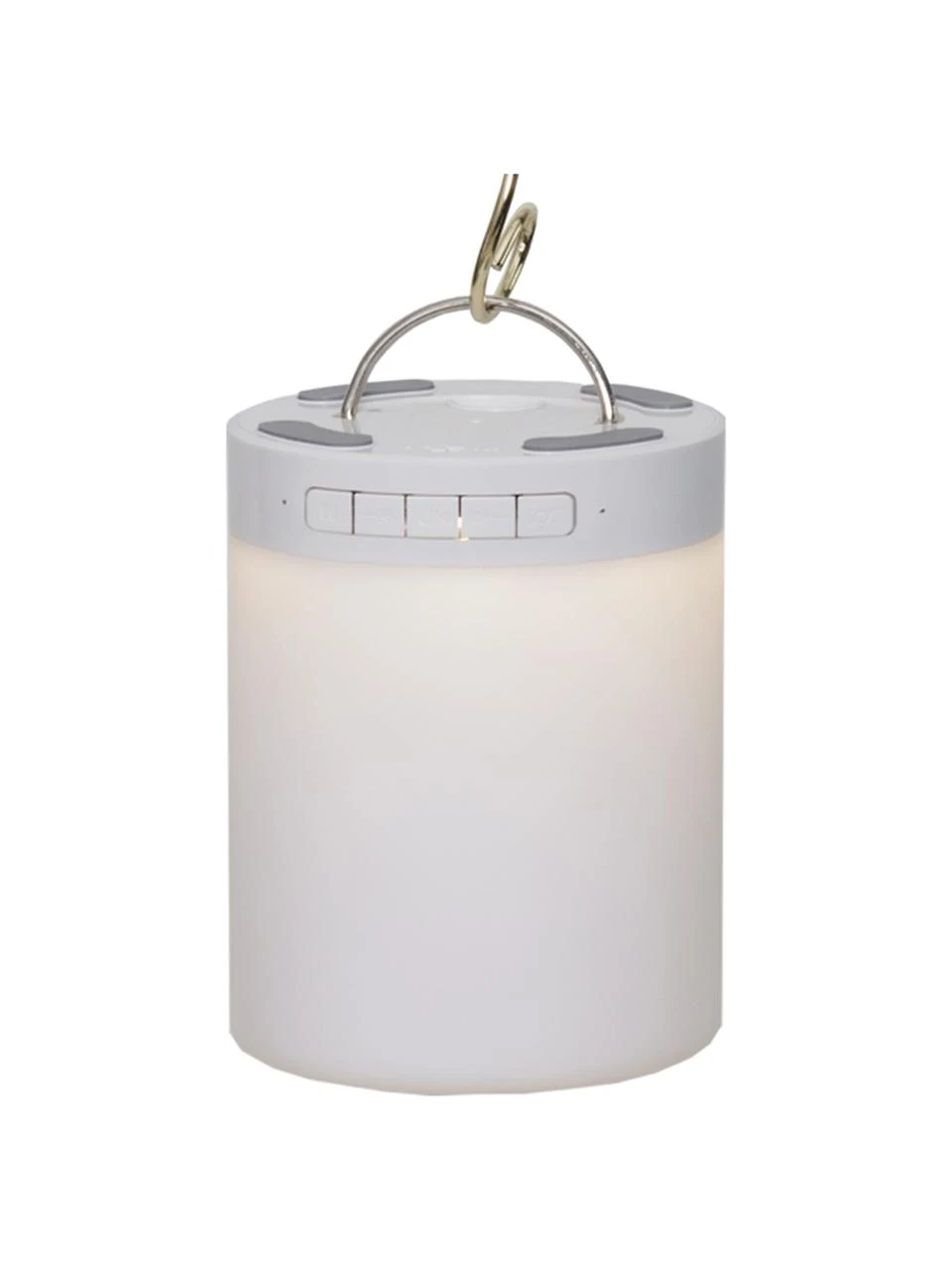 Mobile Dimmbare Außenleuchte Loli mit Lautsprecher und Farbwechsel zum Hängen oder Stellen, Ø 9 x H 13 cm 6 Mobile Dimmbare Außenleuchte Loli mit Lautsprecher und Farbwechsel zum Hängen oder Stellen, Ø 9 x H 13 cm – Bild 4