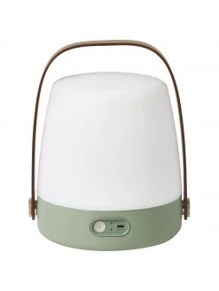 Mobile Dimmbare Au&szlig;entischlampe Lite-up in Gr&uuml;n, Ø 20 x H 26 cm