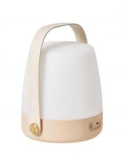 Mobile Dimmbare Au&szlig;entischlampe Lite-up in Rosa, Ø 20 x H 26 cm -Leuchten Verkaufsladen Mobile Dimmbare Aussentischlampe Lite up in Rosa 2