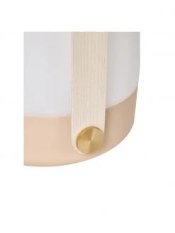 Mobile Dimmbare Au&szlig;entischlampe Lite-up in Rosa, Ø 20 x H 26 cm -Leuchten Verkaufsladen Mobile Dimmbare Aussentischlampe Lite up in Rosa 3