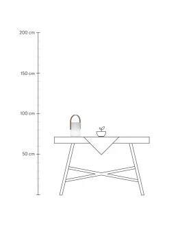 Mobile Dimmbare Au&szlig;entischlampe Lucie, B 19 cm x H 34 cm -Leuchten Verkaufsladen Mobile Dimmbare Aussentischlampe Lucie 2