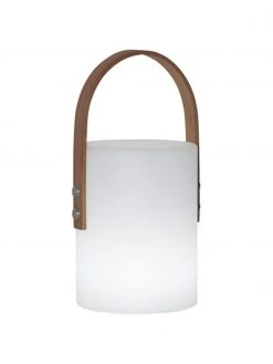 Mobile Dimmbare Au&szlig;entischlampe Lucie, B 19 cm x H 34 cm