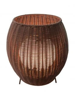 Mobile Dimmbare Gartenlampe Cocoon, Ø 38 x H 44 cm