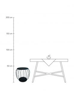 Mobile Dimmbare Gartenlampe Sunrise, Ø 44 x H 41 cm -Leuchten Verkaufsladen Mobile Dimmbare Gartenlampe Sunrise 2