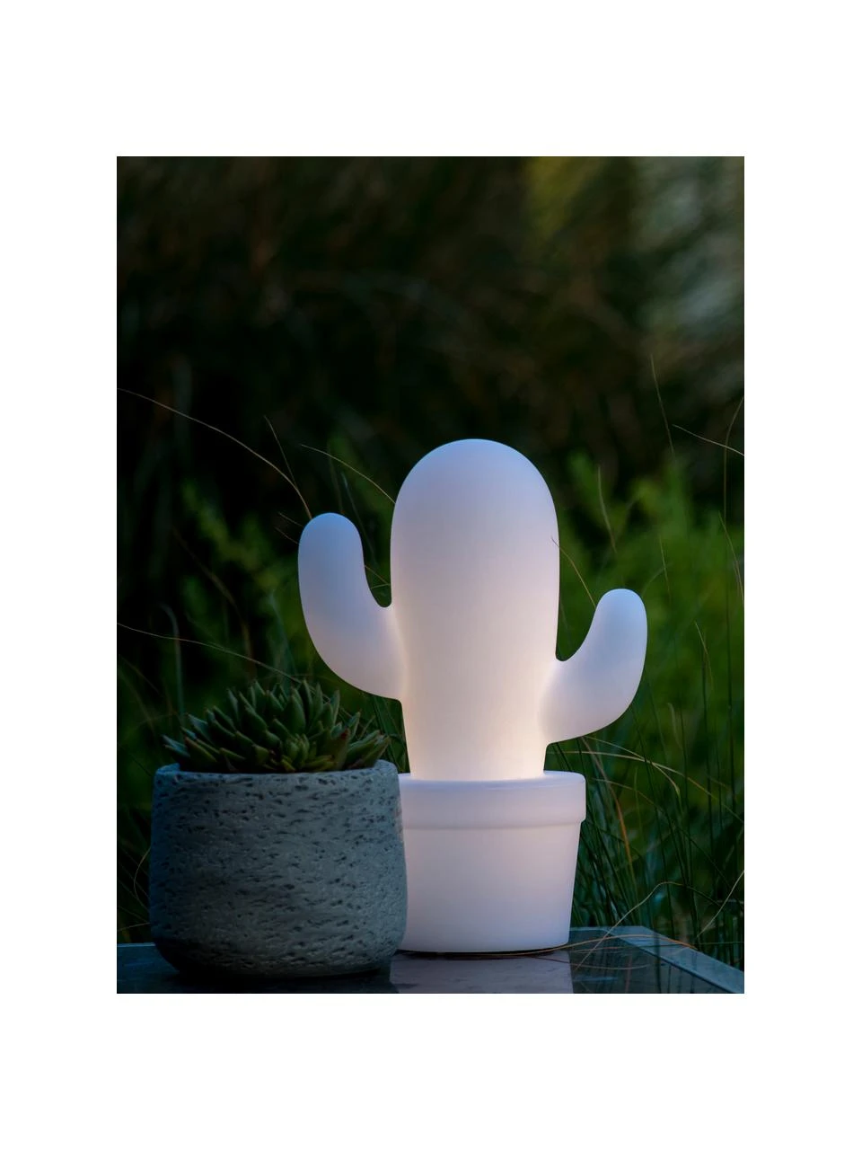 Lucide Mobile Dimmbare LED-Außentischlampe Cactus, Ø 11 x H 33 cm 4 Lucide Mobile Dimmbare LED-Außentischlampe Cactus, Ø 11 x H 33 cm – Bild 2
