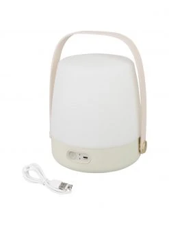 Mobile Dimmbare LED-Au&szlig;entischleuchte Lite-up in Sandfarben, Ø 20 x H 26 cm -Leuchten Verkaufsladen Mobile Dimmbare LED Aussentischleuchte Lite up in Sandfarben 5