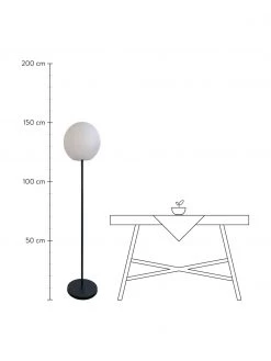 Mobile Dimmbare Outdoor Stehlampe Luny, Ø 30 x H 150 cm -Leuchten Verkaufsladen Mobile Dimmbare Outdoor Stehlampe Luny 2