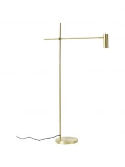 Westwing Collection Moderne Leselampe Cassandra in Gold, B 75 x H 152 cm -Leuchten Verkaufsladen Moderne Leselampe Cassandra in Gold 3