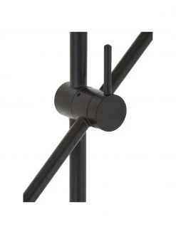 Westwing Collection Moderne Leselampe Cassandra in Schwarz, B 75 x H 152 cm -Leuchten Verkaufsladen Moderne Leselampe Cassandra in Schwarz 3