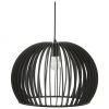 Westwing Collection Moderne Pendelleuchte Avril aus Holz, Ø 45 x H 31 cm -Leuchten Verkaufsladen Moderne Pendelleuchte Avril aus Holz
