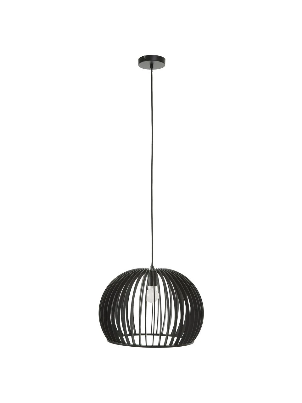 Westwing Collection Moderne Pendelleuchte Avril aus Holz, Ø 45 x H 31 cm 6 Westwing Collection Moderne Pendelleuchte Avril aus Holz, Ø 45 x H 31 cm – Bild 4