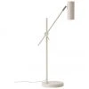 Westwing Collection Moderne Schreibtischlampe Cassandra in Beige, T 47 x H 55 cm