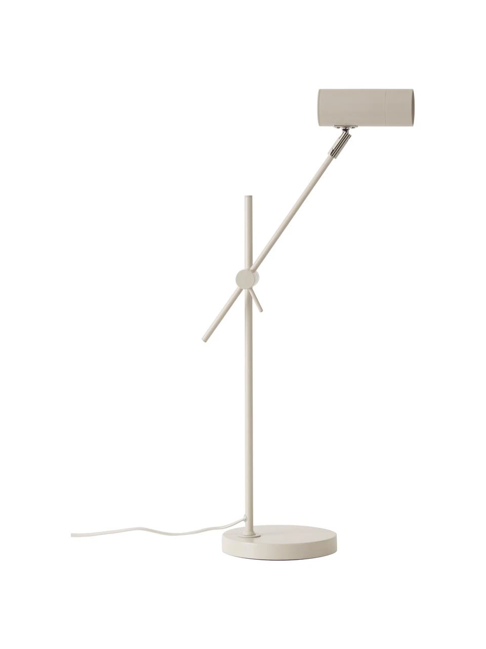 Westwing Collection Moderne Schreibtischlampe Cassandra in Beige, T 47 x H 55 cm 6 Westwing Collection Moderne Schreibtischlampe Cassandra in Beige, T 47 x H 55 cm – Bild 4