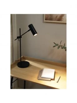 Westwing Collection Moderne Schreibtischlampe Cassandra in Schwarz, T 47 x H 55 cm -Leuchten Verkaufsladen Moderne Schreibtischlampe Cassandra in Schwarz 2