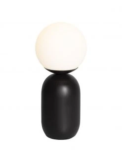 Nordlux Moderne Tischlampe Notti mit Glasschirm, Ø 15 x H 35 cm 12 Nordlux Moderne Tischlampe Notti mit Glasschirm, Ø 15 x H 35 cm -Leuchten Verkaufsladen Moderne Tischlampe Notti mit Glasschirm 4