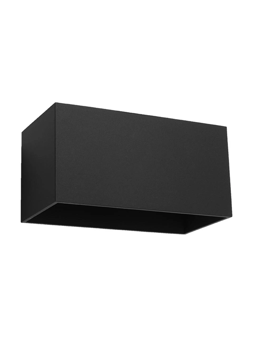 Moderne Wandleuchte Geo Maxi in Schwarz, B 20 x H 10 cm 3 Moderne Wandleuchte Geo Maxi in Schwarz, B 20 x H 10 cm