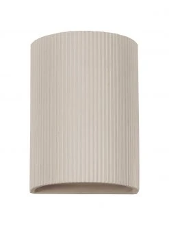 Westwing Collection Moderne Wandleuchte Hilko in Beige, B 19 x H 25 cm -Leuchten Verkaufsladen Moderne Wandleuchte Hilko in Beige 4