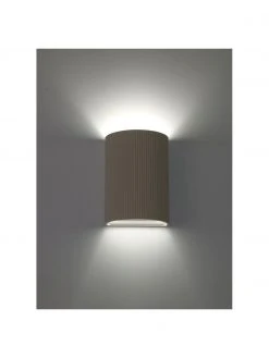 Westwing Collection Moderne Wandleuchte Hilko in Beige, B 19 x H 25 cm -Leuchten Verkaufsladen Moderne Wandleuchte Hilko in Beige 5