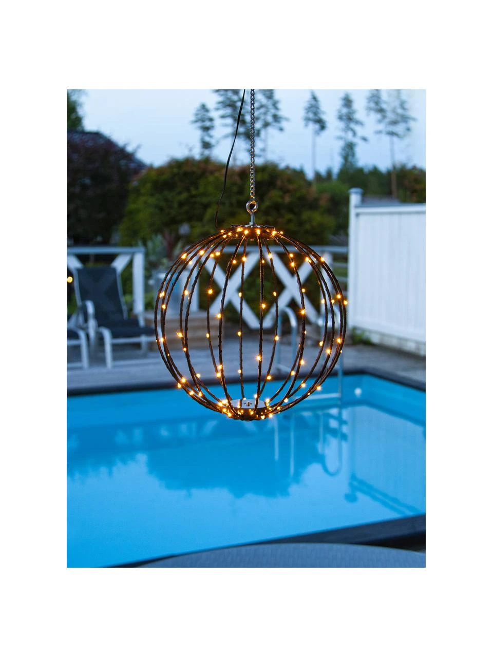 Outdoor Hängelampe Mounty mit Stecker, Ø 30 cm 4 Outdoor Hängelampe Mounty mit Stecker, Ø 30 cm – Bild 2