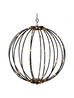 Outdoor H&auml;ngelampe Mounty mit Stecker, Ø 30 cm