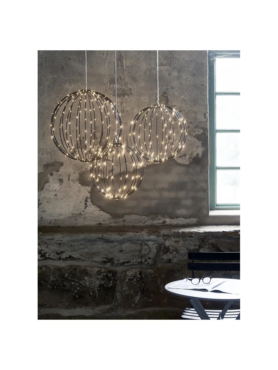 Outdoor Hängelampe Mounty mit Stecker, Ø 30 cm 8 Outdoor Hängelampe Mounty mit Stecker, Ø 30 cm – Bild 6