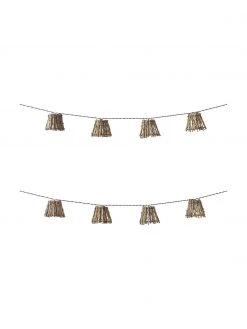 Outdoor LED-Lichterkette Carina, 330 cm, 10 Lampions, L 330 cm