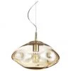 Westwing Collection Pendelleuchte Amora aus champagnerfarbenem Glas, Ø 35 x H 20 cm -Leuchten Verkaufsladen Pendelleuchte Amora aus champagnerfarbenem Glas