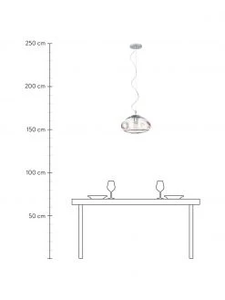 Westwing Collection Pendelleuchte Amora aus irisierendem Glas, Ø 35 x H 20 cm 10 Westwing Collection Pendelleuchte Amora aus irisierendem Glas, Ø 35 x H 20 cm -Leuchten Verkaufsladen Pendelleuchte Amora aus irisierendem Glas 2