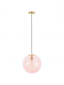 Westwing Collection Pendelleuchte Bao aus Glas, Ø 35 cm -Leuchten Verkaufsladen Pendelleuchte Bao aus Glas 15