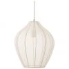 Westwing Collection Pendelleuchte Beau aus Netzstoff in Cremefarben, Ø 40 x H 40 cm -Leuchten Verkaufsladen Pendelleuchte Beau aus Netzstoff in Cremefarben